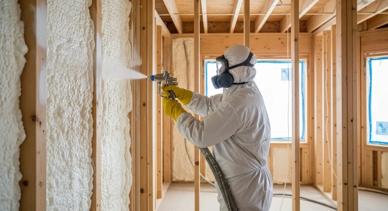 What makes spray foam reliable for extreme weather conditions
